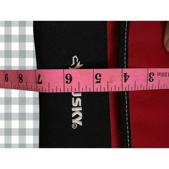 Husky Red & Black Tool Pouch with Belt Clip – 7” Wide – Unused No Tags - Picture 4 of 6